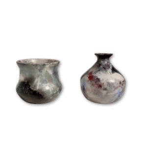 A Matched Set: Barrel Fired Pots