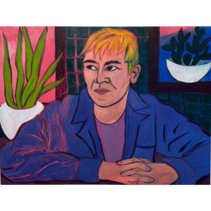 Portrait of Abe if Abe was a Landscape