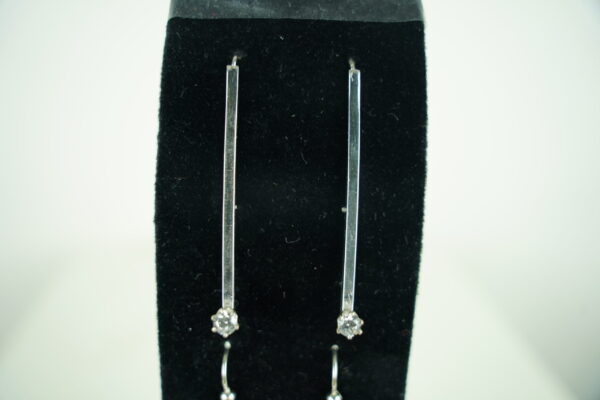 Square Wire Drop Earrings