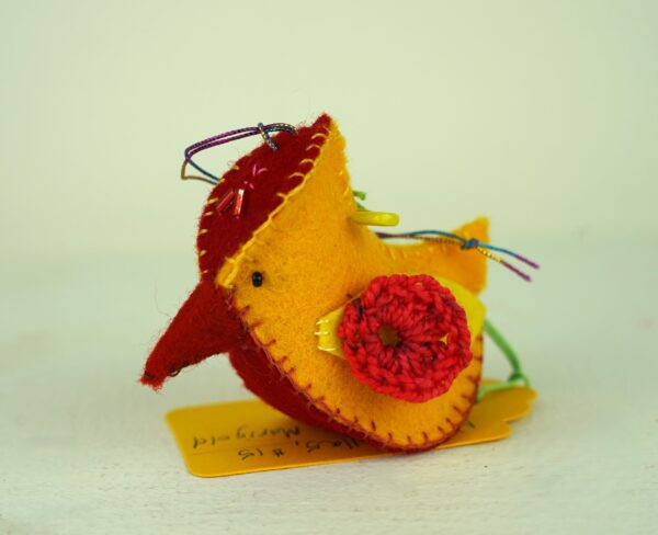 Songbird Ornament, Marigold