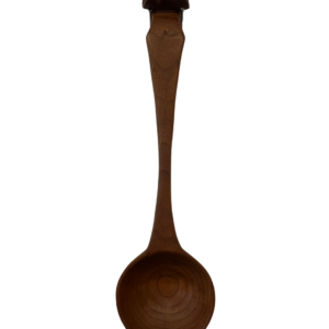 Cherry Coffee Scoop with Scroll Detail