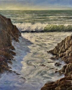 The Wind & the Wave 16 x 20 $500 - Debbie Mattison